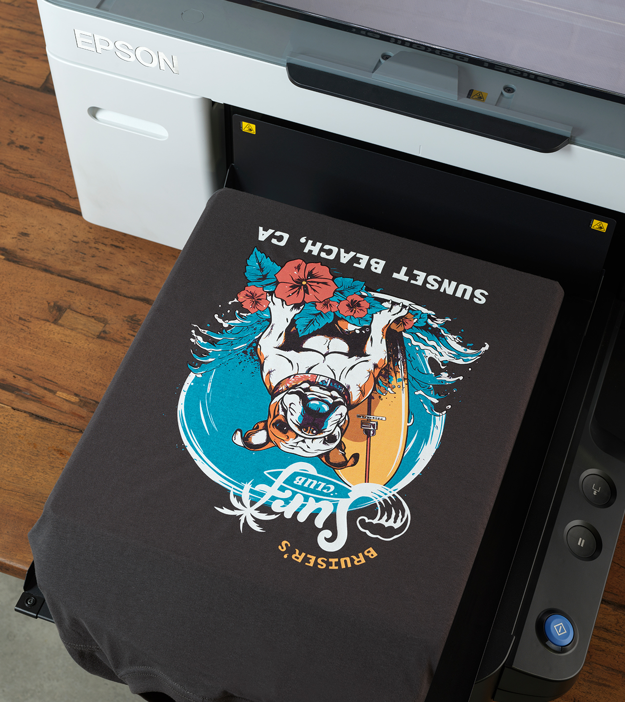 Hybrid dtg/dtfilm printers | t-shirt printing machine | epson us