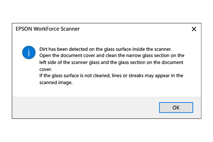 Glass Dirt Detection
