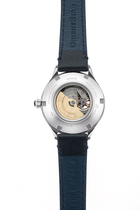 ORIENT STAR: Reloj mecánico clásico con correa de piel – 30,5 mm (RE-ND0012L)