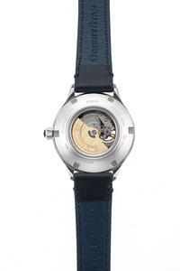 ORIENT STAR: Klasyczny zegarek mechaniczny, skórzany pasek — 30,5 mm (RE-ND0012L)