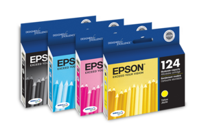 helt bestemt gå ind Absorbere Epson 124, Black Ink Cartridge, Moderate Capacity Ink | Ink | For Home |  Epson US