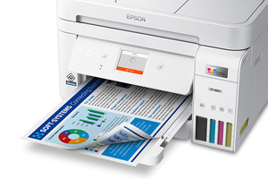 EcoTank ET-4850 Wireless Colour All-in-One Cartridge-Free Supertank Printer with Scanner, Copier, Fax, ADF and Ethernet