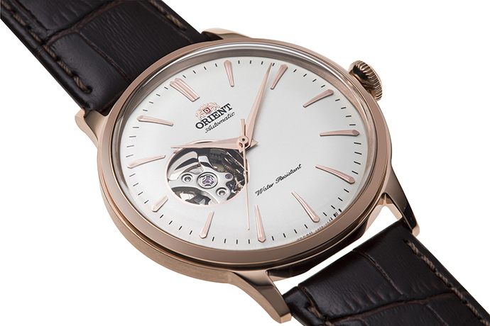 ORIENT: Mechanical Classic Watch, Leather Strap - 40.5mm (RA-AG0001S)