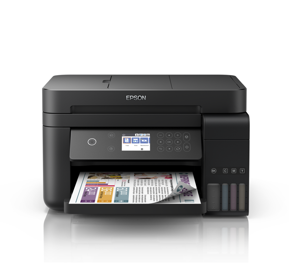 Impresora Multifuncional Epson EcoTank L6270 Sistema Continuo ADF Wi-Fi -  Mesajil