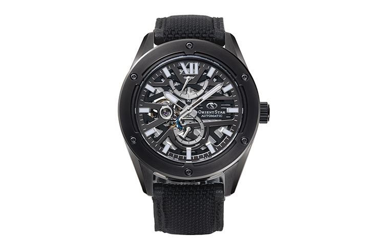 ORIENT STAR: Mechanical M34 Watch, Nylon Strap - 42.3mm (RE-BZ0002B)