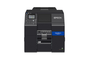 Impresora de Etiquetas de inyección de tinta en color ColorWorks CW-C6000P con peeler y present