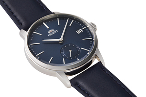 ORIENT: Quartz Contemporary Watch, Leather Strap - 39.0mm (RA-SP0004L)