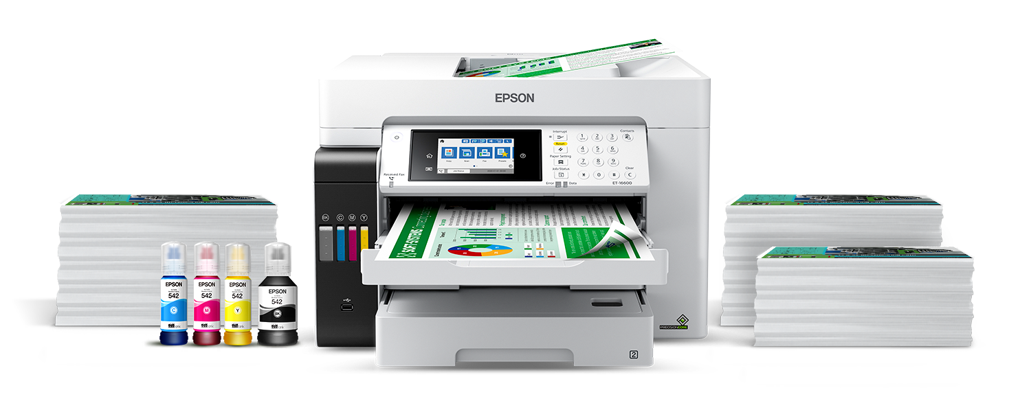 Used Epson EcoTank ET-4700 Wireless All-in-One Cartridge-Free Supertank  Inkjet Printer - Refurbished by Epson ** Item Note: Ink Levels Low **  C11CG85201-N