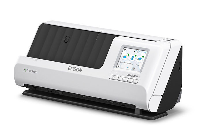 Epson DS-C480W Wireless Compact Desktop Document Scanner Epson DS-C480W Wireless Compact Desktop Document Scanner