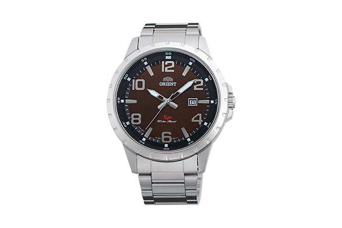 ORIENT: Quartz Sports Watch, Metal Strap - 43.9mm (UNG3001T)