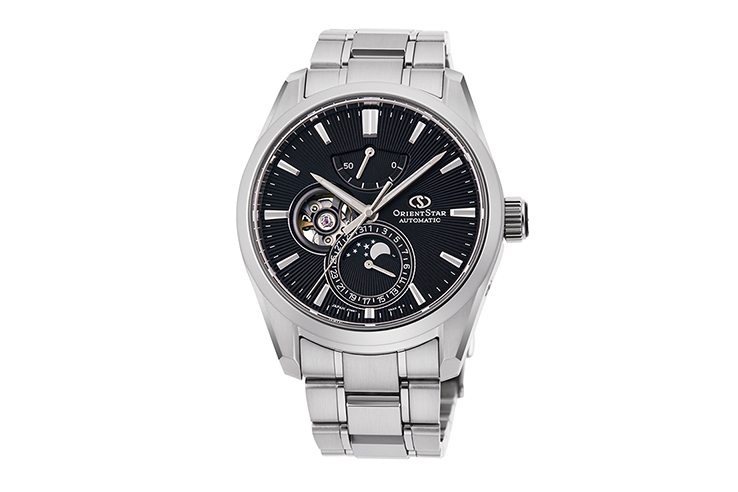 Orient Star: Mechaniczny Nowoczesny Zegarki, Metalowy Pasek - 41.0mm (RE-AY0001B)