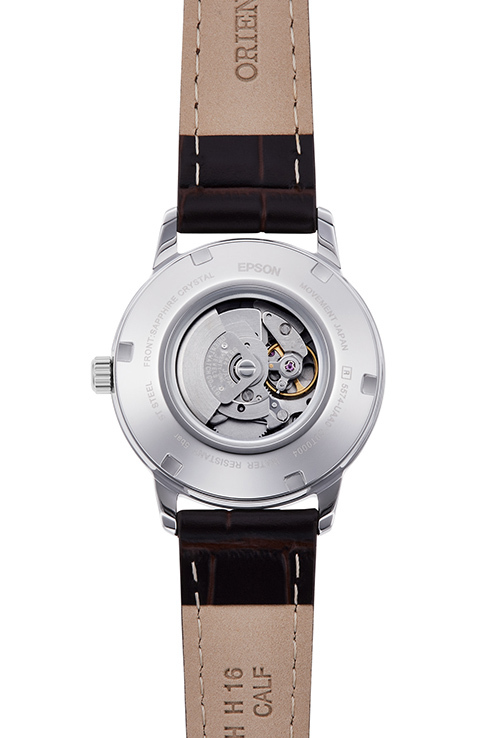 ORIENT: Mechanical Contemporary Watch, Leather Strap - 32.0mm (RA-NR2005S)