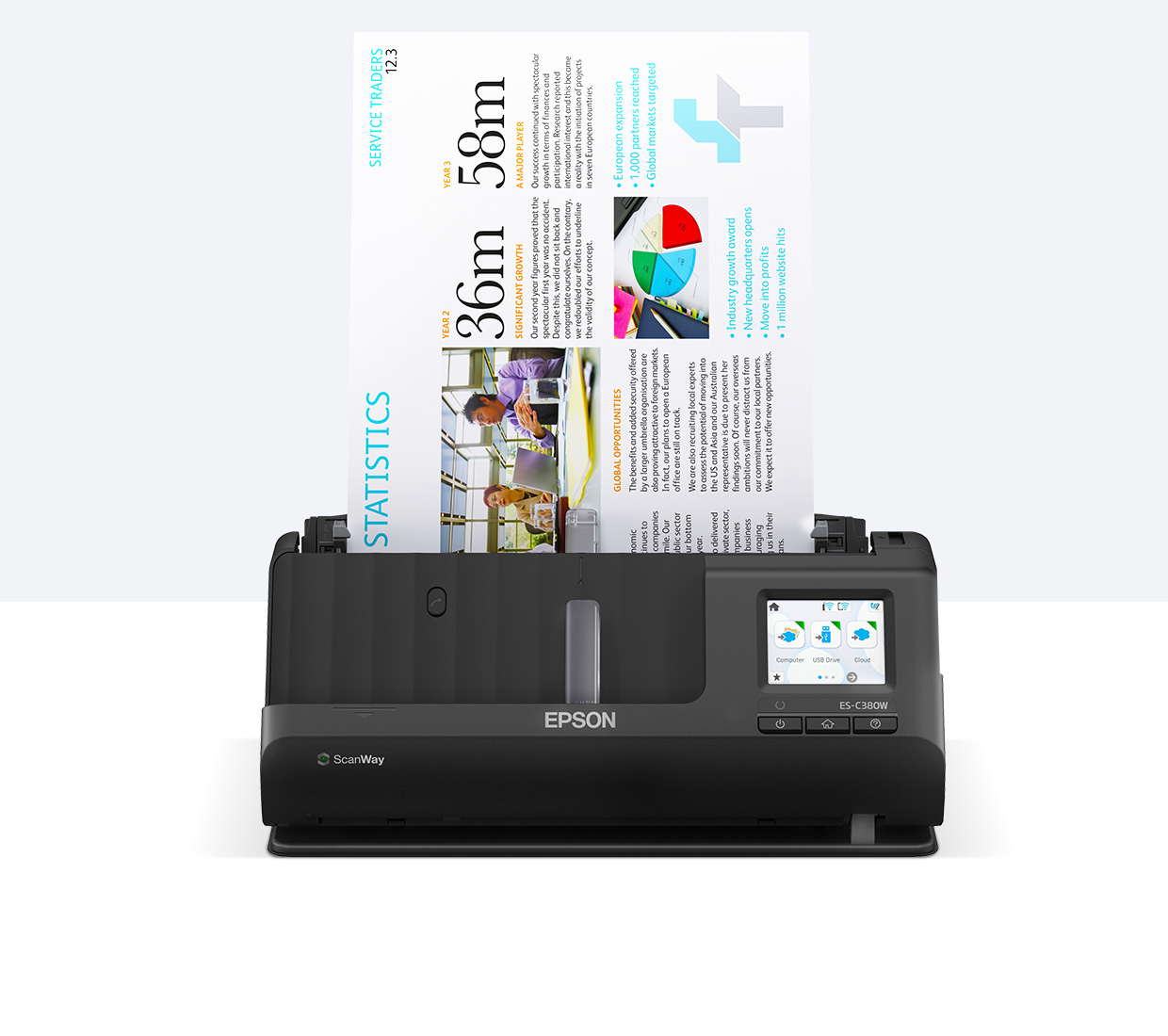 <b>WorkForce ES‑C380W</b>