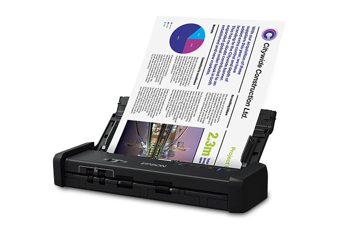 Epson Workforce ES-200 Duplex Mobile Document Scanner Black ES-200 DOC  SCANER B11B241201 - Best Buy