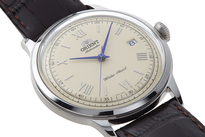 ORIENT: Mechanical Classic Watch, Leather Strap - 40.5mm (AC00009N)