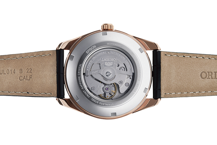 ORIENT: Mechanical Contemporary Watch, Leather Strap - 41.5mm (RA-AK0309B)