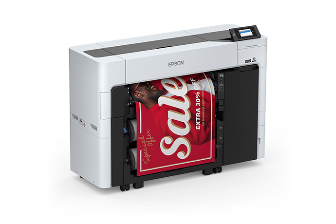 Impressora de grande formato SureColor T3770DE CAD/ com rolo duplo e 61cm