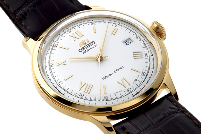 Orient: Mecanice Clasice Ceas, Piele Şnur - 40.5mm (AC00007W)