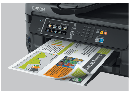 Epson WorkForce WF-7611 A3 Wi-Fi Duplex All-in-One Inkjet Printer