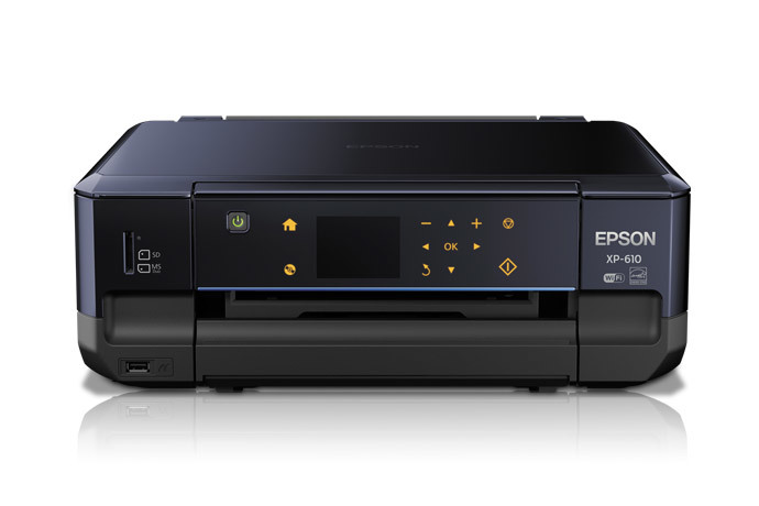 Epson Expression Premium XP-610 Imprimante Multifonction Jet d'encre  Couleur 32 ppm Wi-FI/Wi-FI Direct Noir