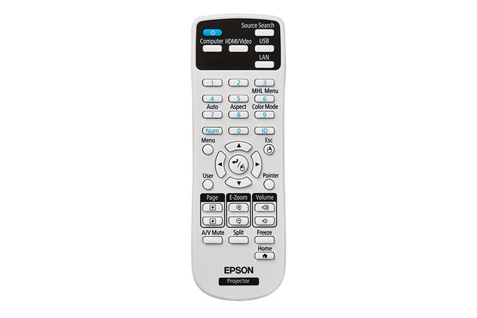 Projector Remote Control 2181788 | Products | Epson US