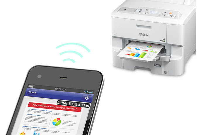 Epson WorkForce Pro WF-6090 Printer with PCL/PostScript - Certified ReNew