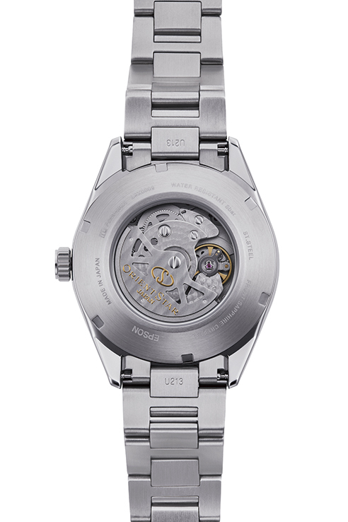 ORIENT STAR: Mecánico Contemporary Reloj, Metal Correa - 42.0mm (RE-AU0403L)