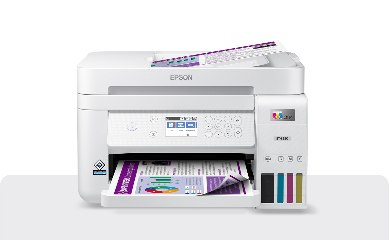 Epson EcoTank ET-1810 - Impresora Wifi A4 con Depósito de Tinta Recargable,  Mobile Printing, Color Negro