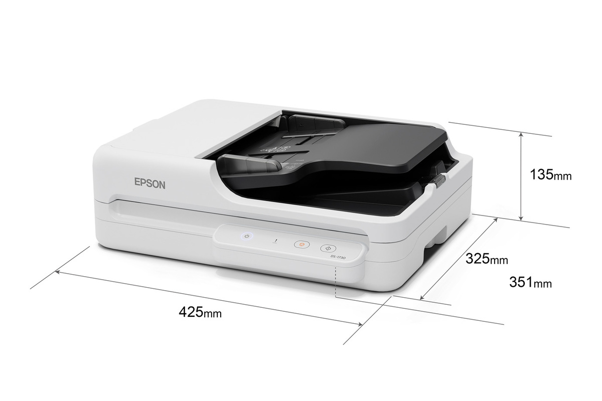 Epson DS-1730 Flatbed Color Duplex Document Scanner with Auto Document Feeder