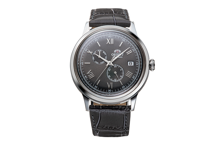 ORIENT: Mechanical Classic Watch, Leather Strap - 40.5mm (RA-AK0704N)