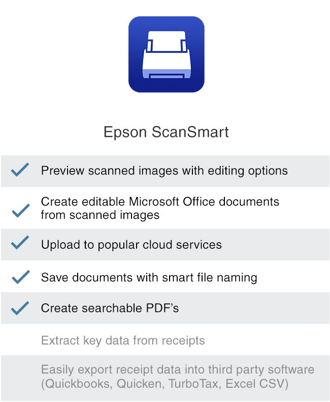 ScanSmart Document Scanning Software | Epson US