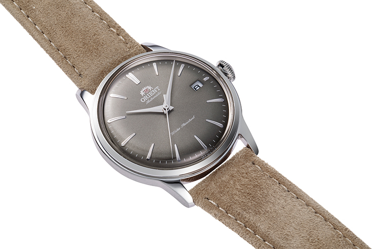 ORIENT: Mechanical Classic Watch, Leather Strap - 38.4mm (RA-AC0M13N) 