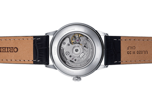 ORIENT: Mechanical Classic Watch, Leather Strap - 38.4mm (RA-AC0M02B)