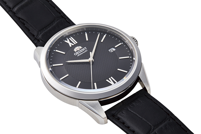 ORIENT: Mechanical Contemporary Watch, Leather Strap - 40.8mm (RA-AC0016B)