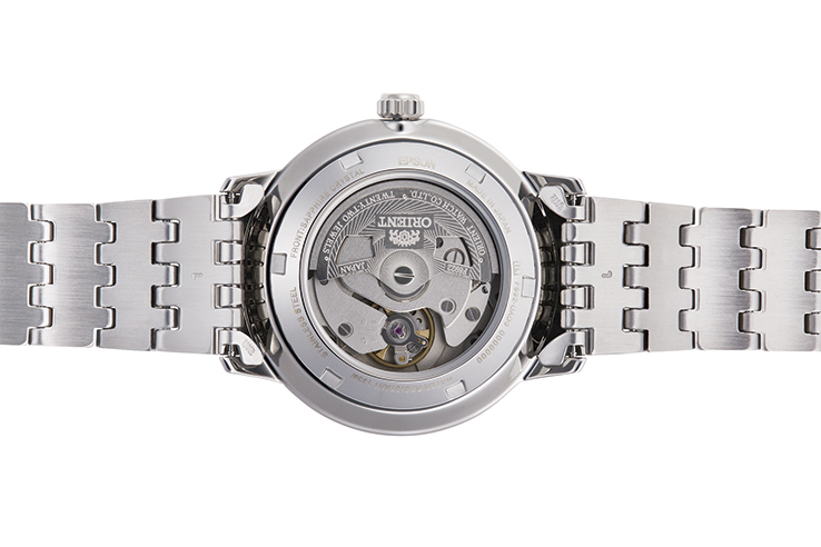 ORIENT: Mechanical Contemporary Watch, Metal Strap - 39.5mm (RA-AA0A02B)