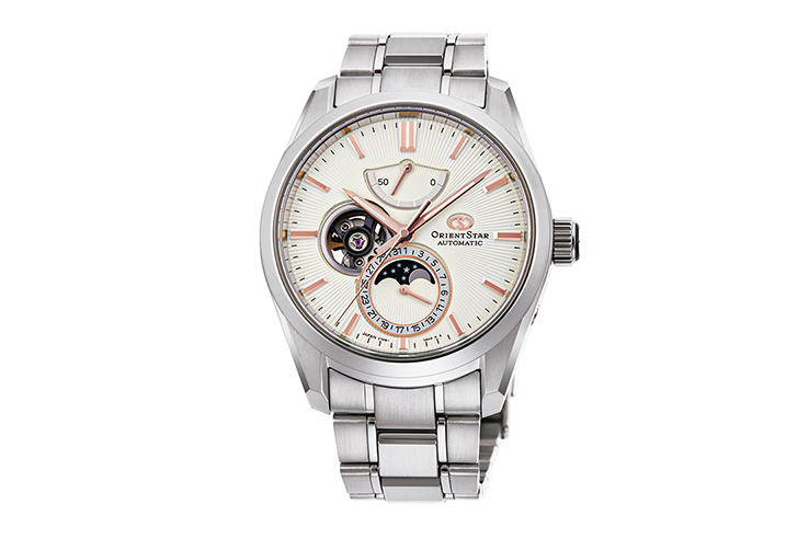 ORIENT STAR: Mechanical Contemporary Watch, Metal Strap - 41.0mm (RE-AY0003S)