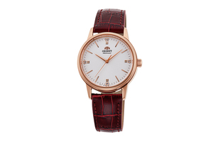 ORIENT: Mechanical Contemporary Watch, Leather Strap - 32.0mm (RA-NB0105S)