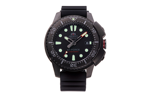 ORIENT: Mechanical Sports Watch, Silicon Strap - 45.0mm  (RA-AC0L03B)
