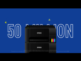 Celebrating 50 million Epson EcoTank printers sold worldwide!