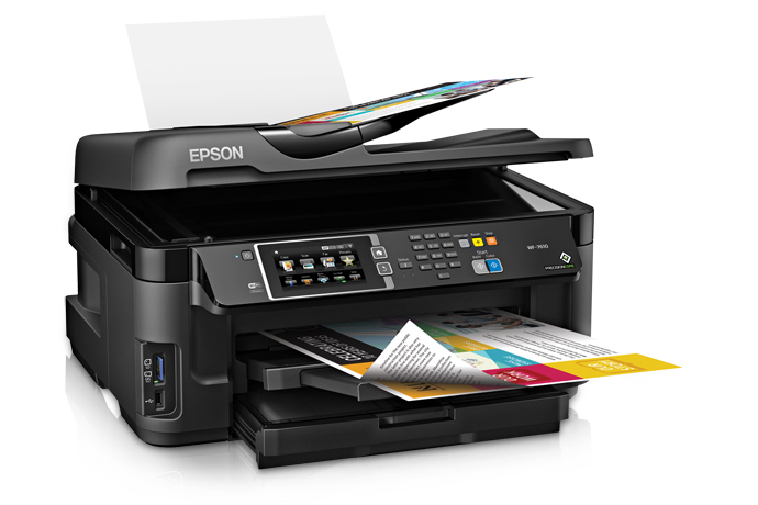 C11cc98201 Epson Workforce Wf 7610 All In One Printer Inkjet Printers For Work Epson Us 3827