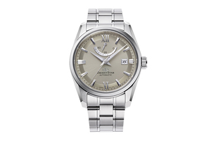 ORIENT STAR: Mechanical Contemporary Watch, Metal Strap - 38.5mm (RE-AU0110N)