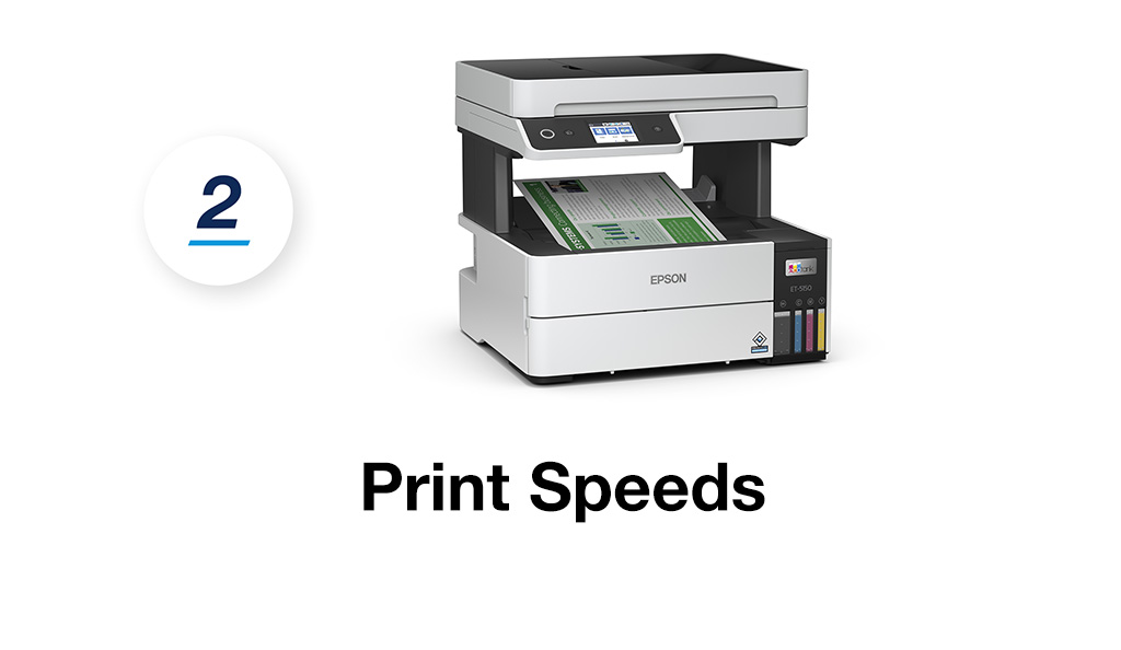 2. Print Speeds