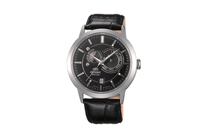 ORIENT: Mechanical Contemporary Watch, Leather Strap - 41.5mm (ET0P003B)