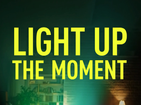 Light up the room with ambient mood lighting that sparks imagination.