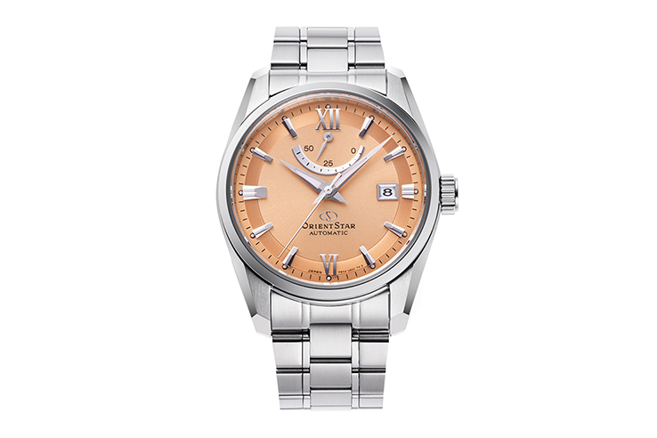 ORIENT STAR: Mechanical Contemporary Watch, Metal Strap - 38.5mm (RE-AU0108G)