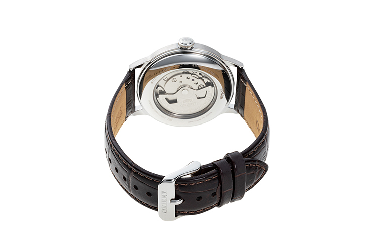 Leather strap automatic on sale watches