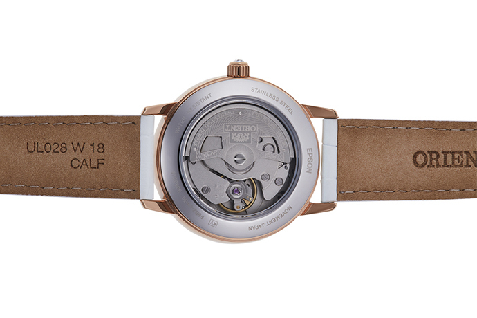 ORIENT: Mechanical Contemporary Watch, Leather Strap - 36.5mm (RA-AK0004A)