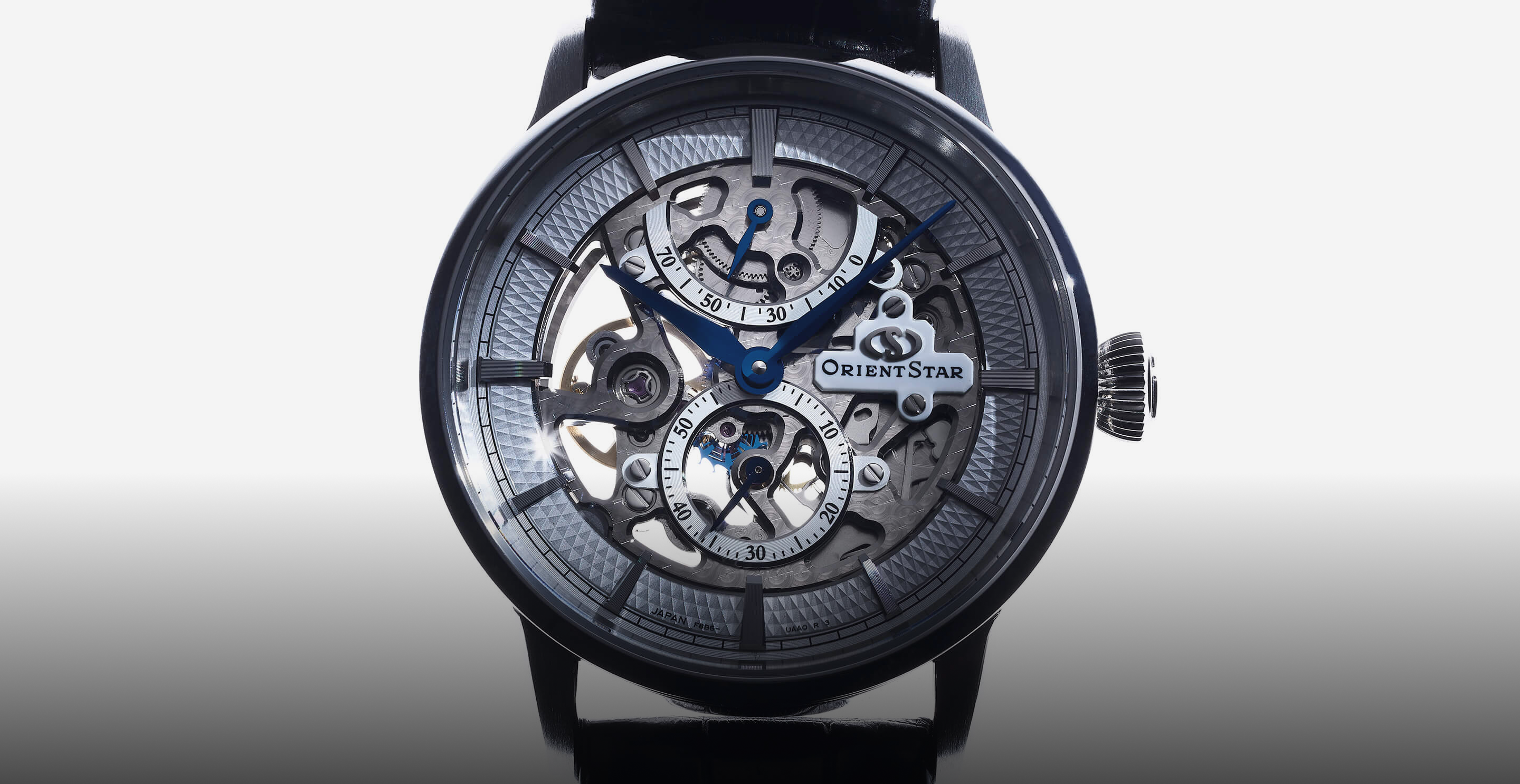 Orient watch skeleton sale