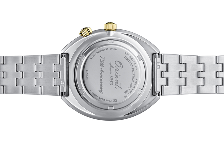 ORIENT: Mechanical Revival Watch, Metal Strap - 43.5mm (RA-AA0E08Y) Limited