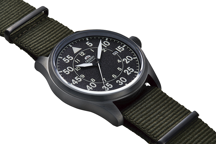 RA-AC0H02N | Orient: Mecánico Contemporary Reloj, Metal Correa 
